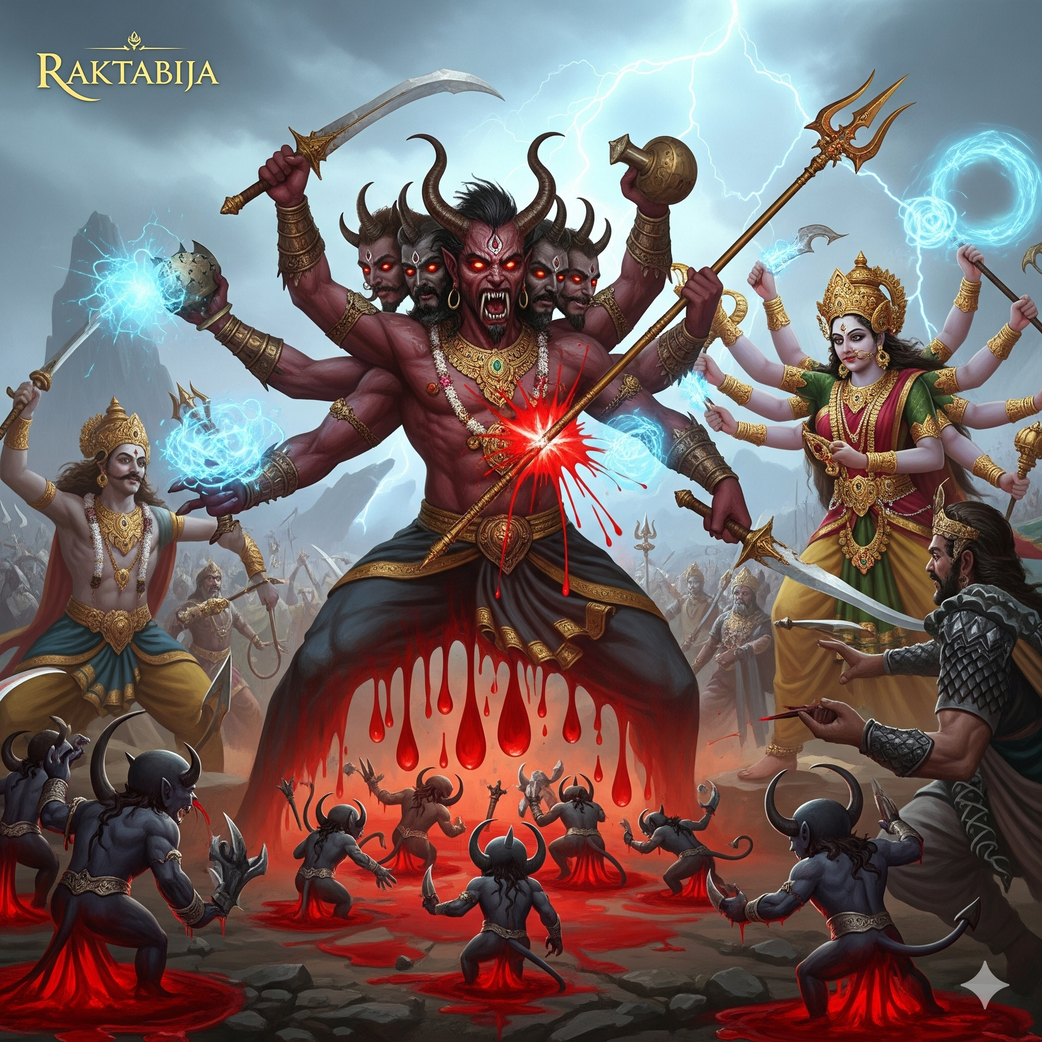 The Demon Raktabija