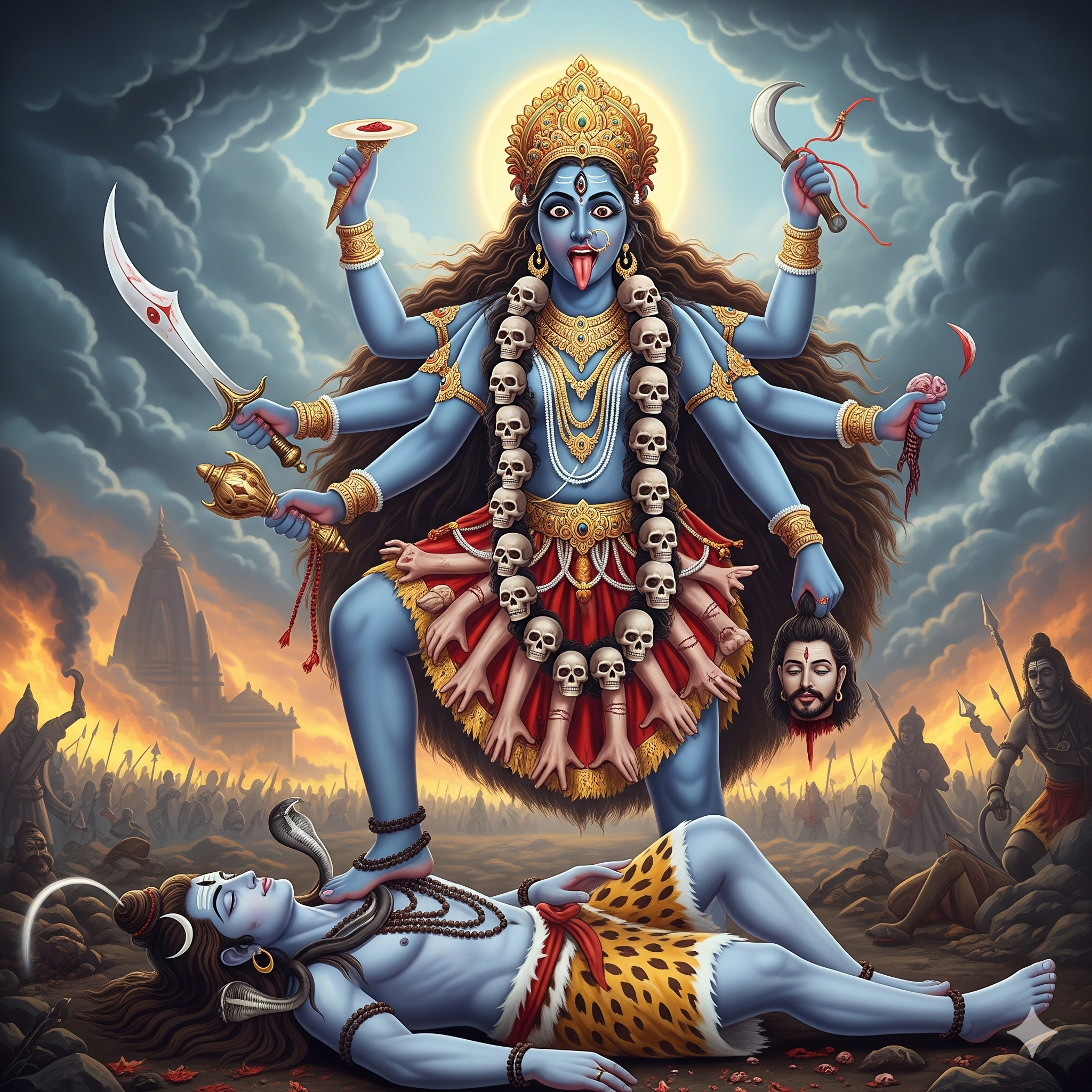The Calming of Kali